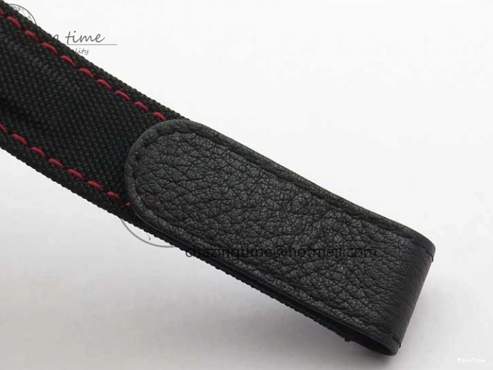 MiroTime 0124 Stretchable Daytona DIW All Black Carbon Noob 1:1 Best Edition Black Dial on Black Nylon Strap SA 2582